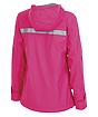 Monogrammed Full Zip Rain Jacket • Hot Pink