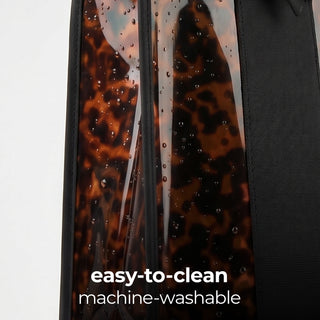 Tortoise Shell Bow Jelly Tote Bag