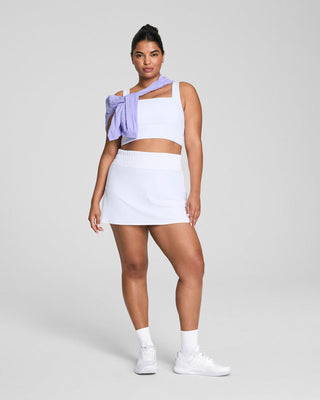 Spanx® Get Moving Cropped Square Neck Shelf Tank