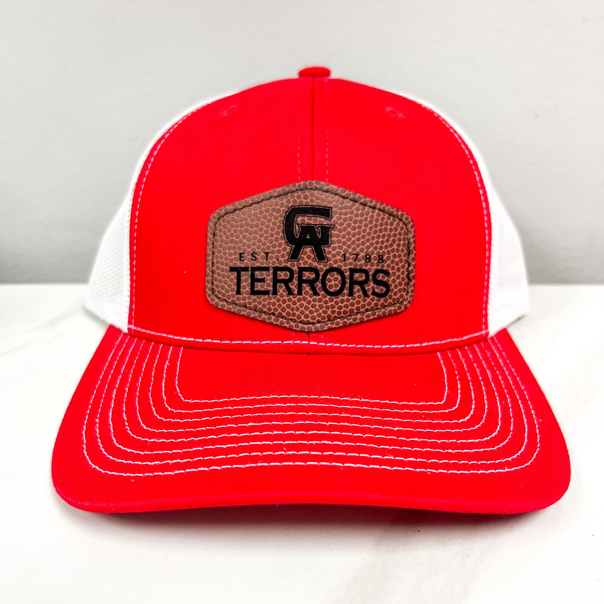 Youth • Terrors Football Patch Hat • Red