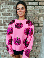 QOS O'Lantern Sweatshirt • Pink