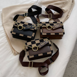 Checkered Crossbody Bag • Assorted
