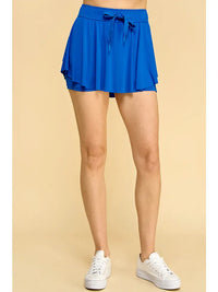 Summer Run Athletic Skort • Blue