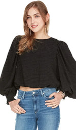 Cropped Top • Black