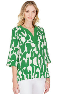 Trimmed Tunic • Puzzle Green