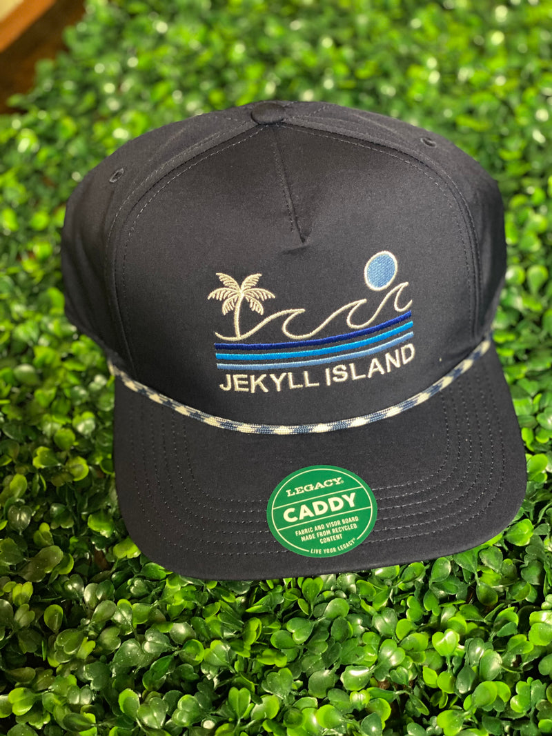 Jekyll Island Hollow Horizon Hat • Navy