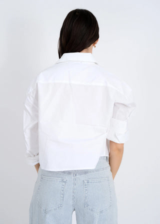 Kerwin Collared LS Shirt • White