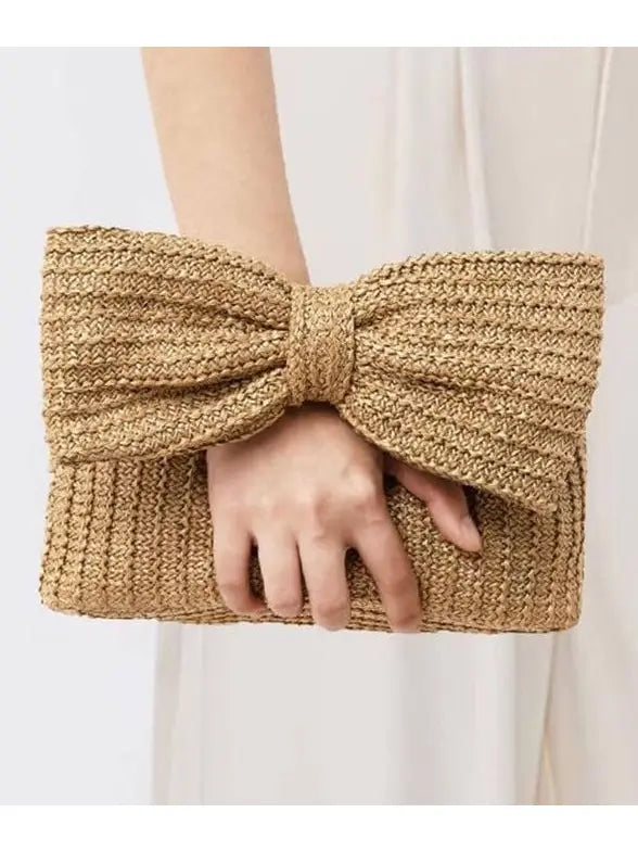 Bow Clutch Purse