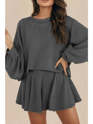 Keep In Touch Two Piece Set • Gray