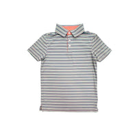 Youth Sawgrass Stripe Polo • Biscay Bay