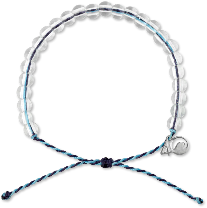 Whale Beaded Bracelet • Blue+Purple
