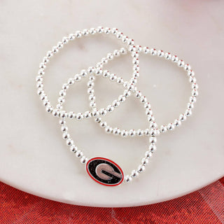 Georgia Glitter Enamel Stretch Bracelet Set