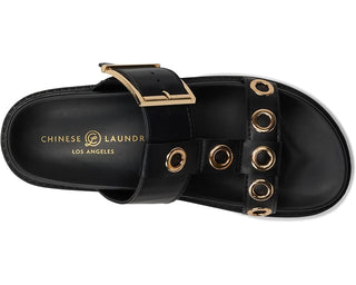 Rozalia Sandal • Smooth Black