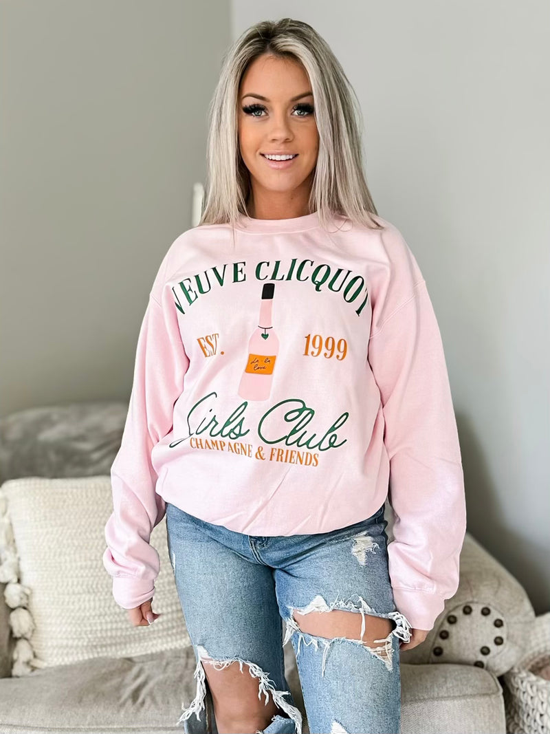 Veuve Clicquot Sweatshirt • Pink