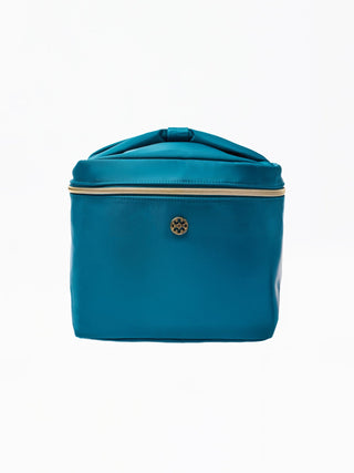 Ultraglam Makeup Bag • Teal & Venice Vines