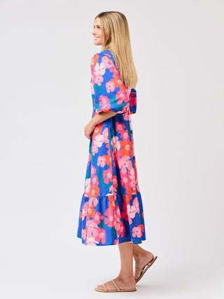 Riley Midi Dress • Petal Pop Blue