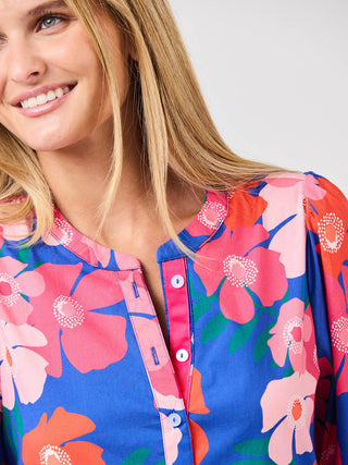 Riley Midi Dress • Petal Pop Blue