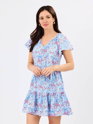 Lillian Star Spangled Blue Dress