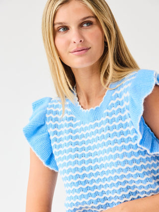 Oakley Sweater • Blue White