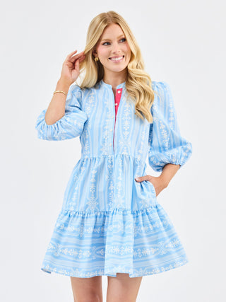 Riley Mini Dress • Tulip Tapestry