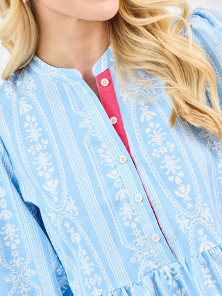 Riley Mini Dress • Tulip Tapestry