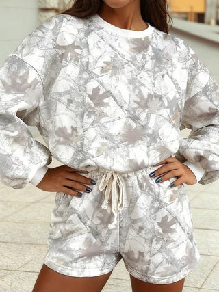 Through The Scope Shorts Set • Camo