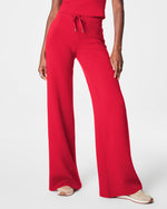 SPANX® AirEssentials Wide Leg Pant • Spanx Red