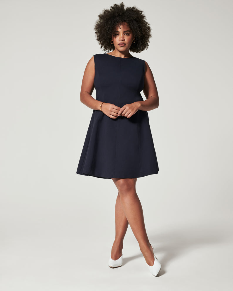 The Perfect Fit & Flare Dress • Classic Black