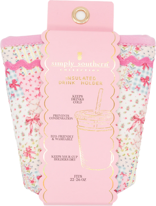 Insulated Drink Holder • Quilted Ribbon