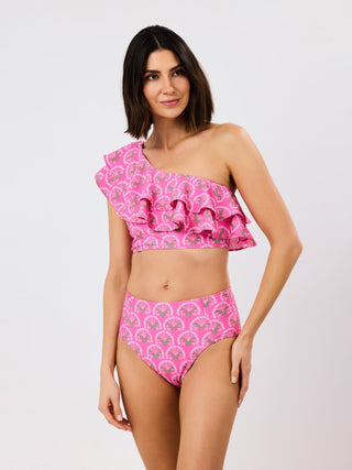 Katelyn Two Piece Swimsuit • Sunshower Flora Pink