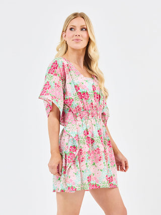 Priscilla Short Dress • Petal Perfect Pink