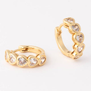 Lucia Earrings • Clear