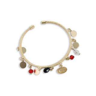 Georgia Logo Cuff Charm Bracelet