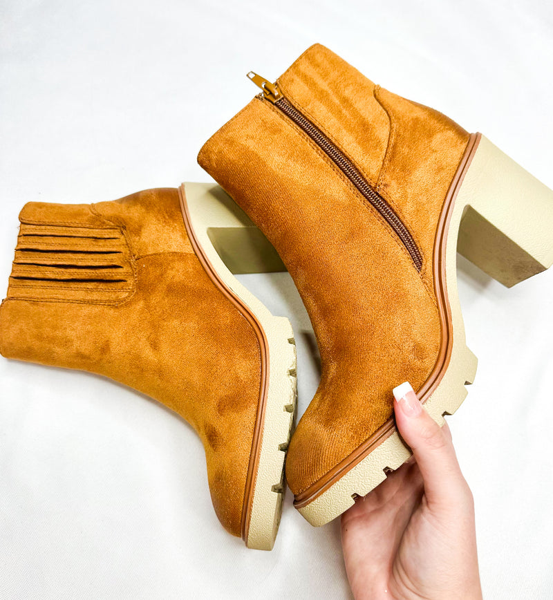 Rapid 1 Booties • New Tan