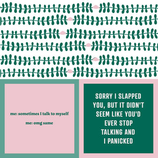 Cocktail Napkin • Talk To Self