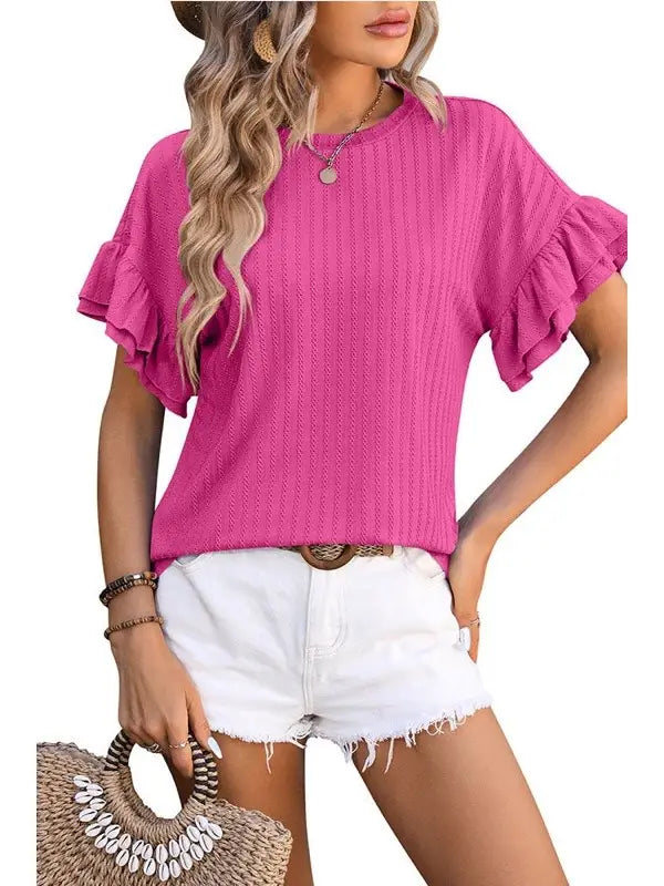 Easily Paired Top • Hot Pink