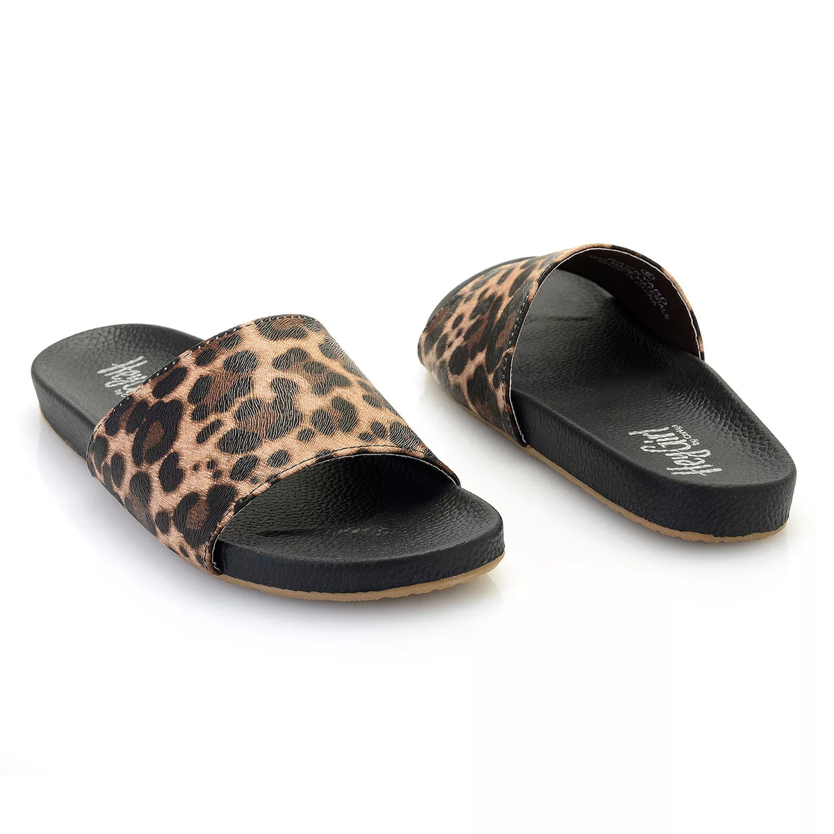 Backyard Slid On Sandals • Leopard