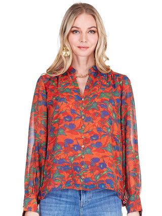 Front Split Buttons Top • Marigolds