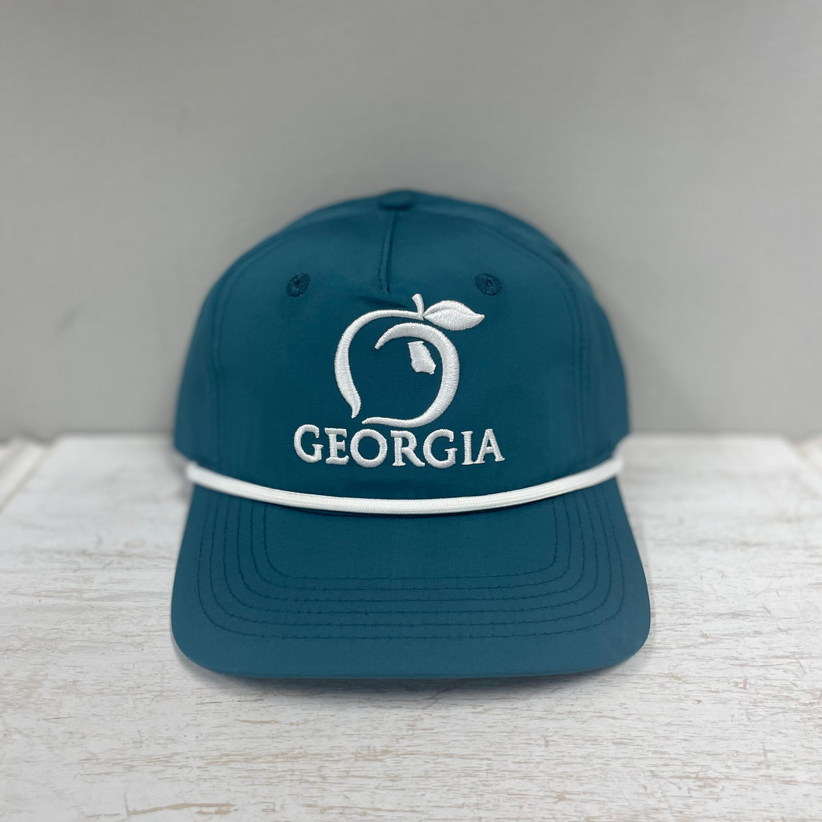 The Georgia Peach Performance Hat • Sea Green