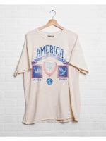 4th of July America Patch Tee • White