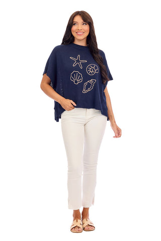 Hurley Beach Sweater • Navy