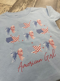 America Girl Kids Tee • Blue