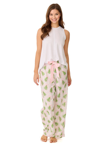 Bow Christmas Tree Pajama Pants