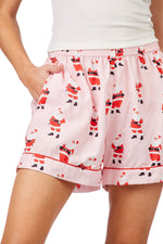 Holiday Pajama Short • Santa