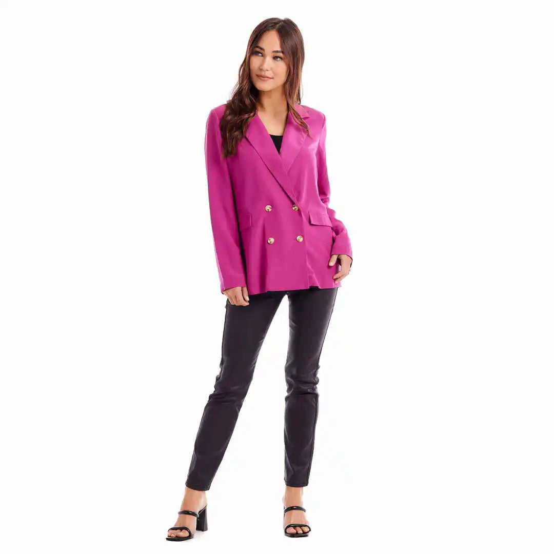 Wynn Blazer • Raspberry