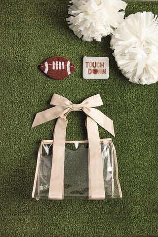 Stadium Clear Ribbon Tote