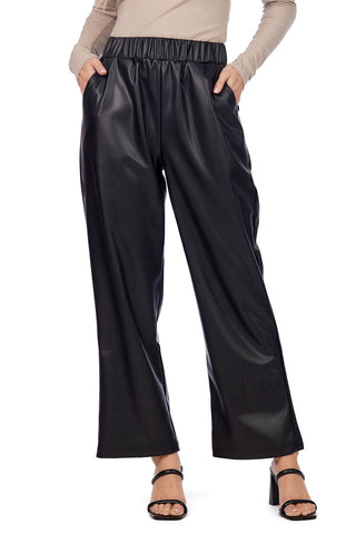 Ballard Leather Pants • Black