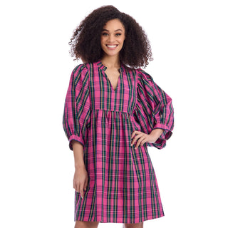Shipley Dress • Pink Plaid