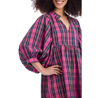 Shipley Dress • Pink Plaid