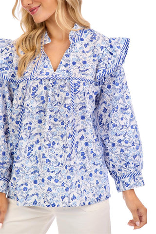 Beaufort Top • Blue